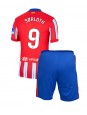 Atletico Madrid Alexander Sorloth #9 Heimtrikotsatz für Kinder 2024-25 Kurzarm (+ Kurze Hosen)